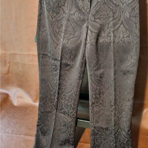 Willi Smith Brown Textured Pants